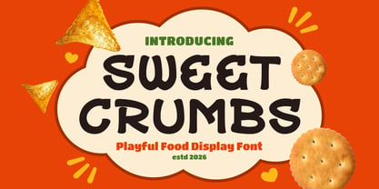 Sweet Crumbs Font Poster 1