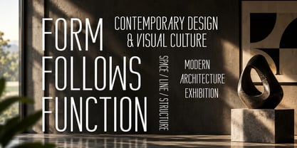 Veda Loom Font Poster 4