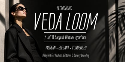 Veda Loom Font Poster 1