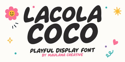 Lacola Coco Font Poster 1