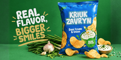 Krupira Vora Font Poster 2