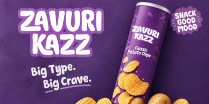Krupira Vora Font Poster 5