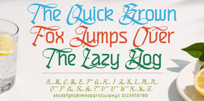 Sailstone Font Poster 9