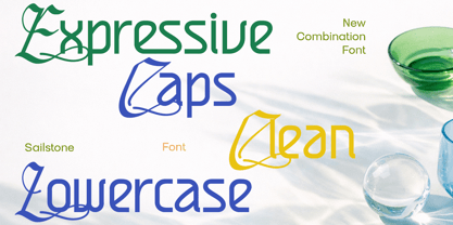 Sailstone Font Poster 2