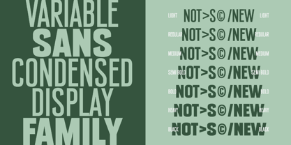 SFC Signsmith Font Poster 6