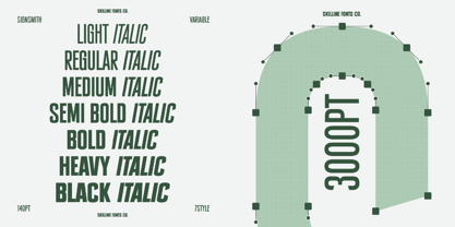 SFC Signsmith Font Poster 5