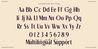 Cariles Font Poster 10