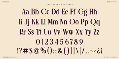 Cariles Font Poster 9