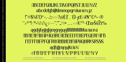 Creative Vision Font Poster 10
