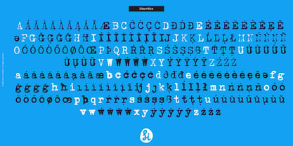 Type Old Writer Font Poster 7