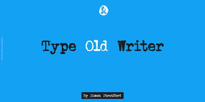 Type Old Writer Font Poster 1
