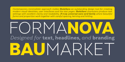 SkolaSans Font Poster 9