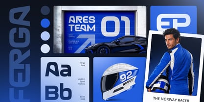 Ferga Font Poster 2