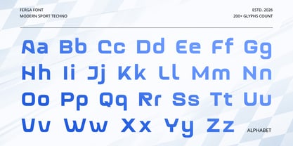 Ferga Font Poster 10