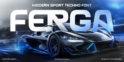 Ferga Font Poster 1