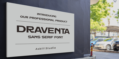 Draventa Font Poster 6