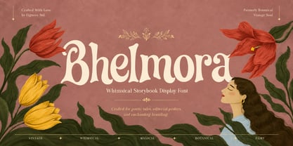 Bhelmora Font Poster 1