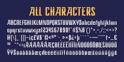 CS Frank Font Poster 6