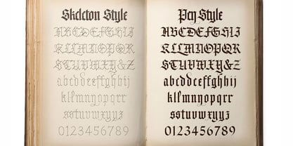 JA Textura Font Poster 8