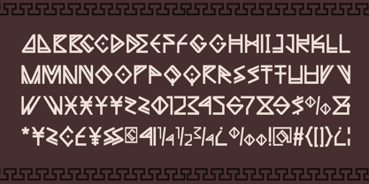 Elthar Font Poster 9