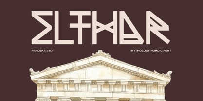 Elthar Font Poster 1