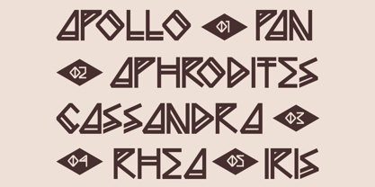 Elthar Font Poster 2
