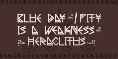 Elthar Font Poster 4