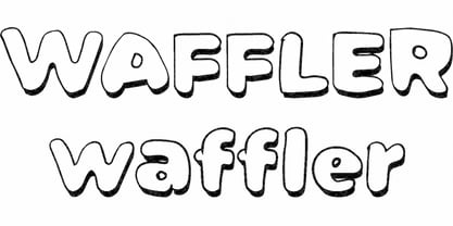Waffler Font Poster 1