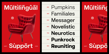 Sunzine Font Poster 2