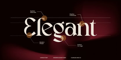 Coralie Font Poster 7