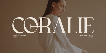 Coralie Font Poster 1