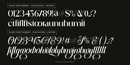 Bestira Font Poster 9