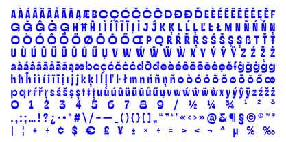Off terz Font Poster 10