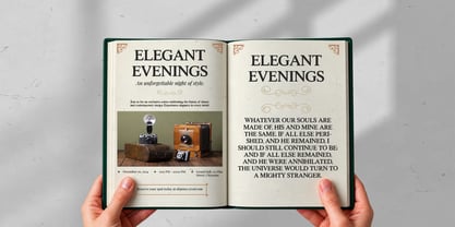 Clausville Font Poster 3