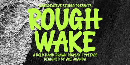 Roughmake Font Poster 1