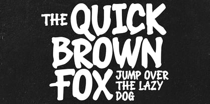 Roughmake Font Poster 3