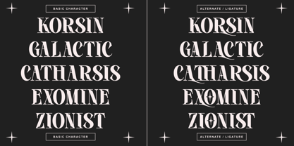 Ateroist Font Poster 7
