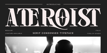 Ateroist Font Poster 1