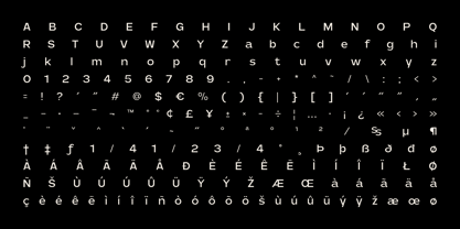 Crovas Font Poster 10