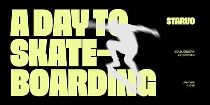 Starvo Font Poster 2