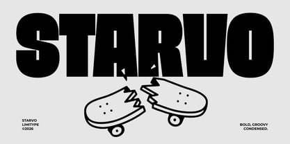 Starvo Font Poster 1