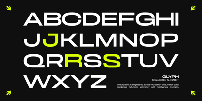 GC Numenor Font Poster 2