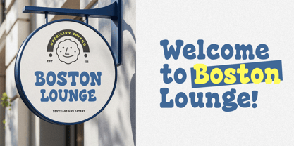 Cherry Bounce Font Poster 7