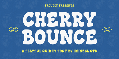 Cherry Bounce Font Poster 1