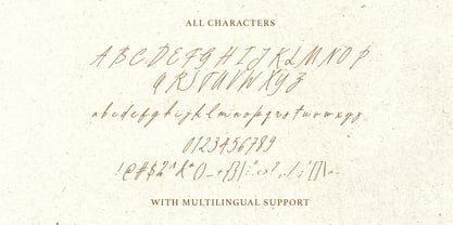 Aesthetic Shine Font Poster 9