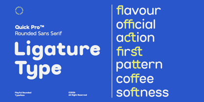 GC Quick Pro Font Poster 9