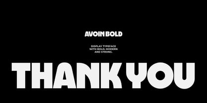 Avoin Font Poster 10
