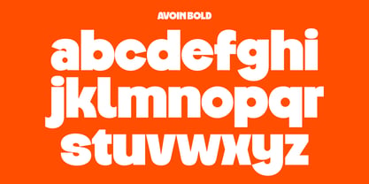Avoin Font Poster 7