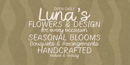 Yesternote Font Poster 4