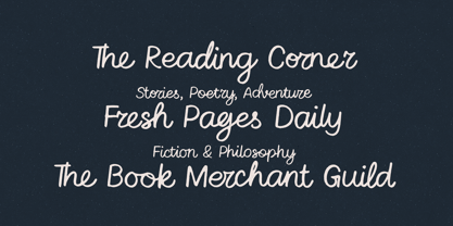 Yesternote Font Poster 11